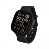 Decoded Silicone Ares Splice Band - Silicone Band for Apple Watch 40/42 mm (black)