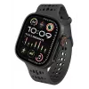 Decoded Silicone Ares O Band - Silicone Band for Apple Watch 44/46/49 mm (black)