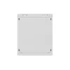 Rack cabinet wall-mounted 19 inches 12U 540x350 grey glass door (flat pack)