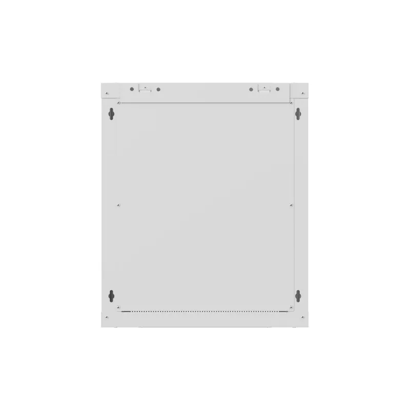 Rack cabinet wall-mounted 19 inches 12U 540x350 grey glass door (flat pack)