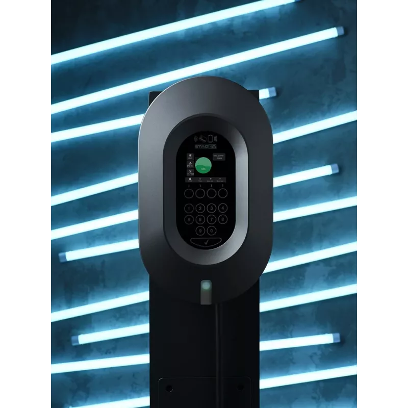 STAG EV CORE Charging Station (Charging Cable) White, Graphite