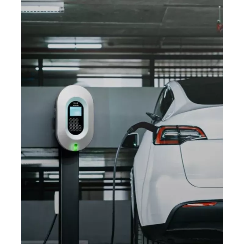 STAG EV CORE Charging Station (Charging Cable) White, Graphite