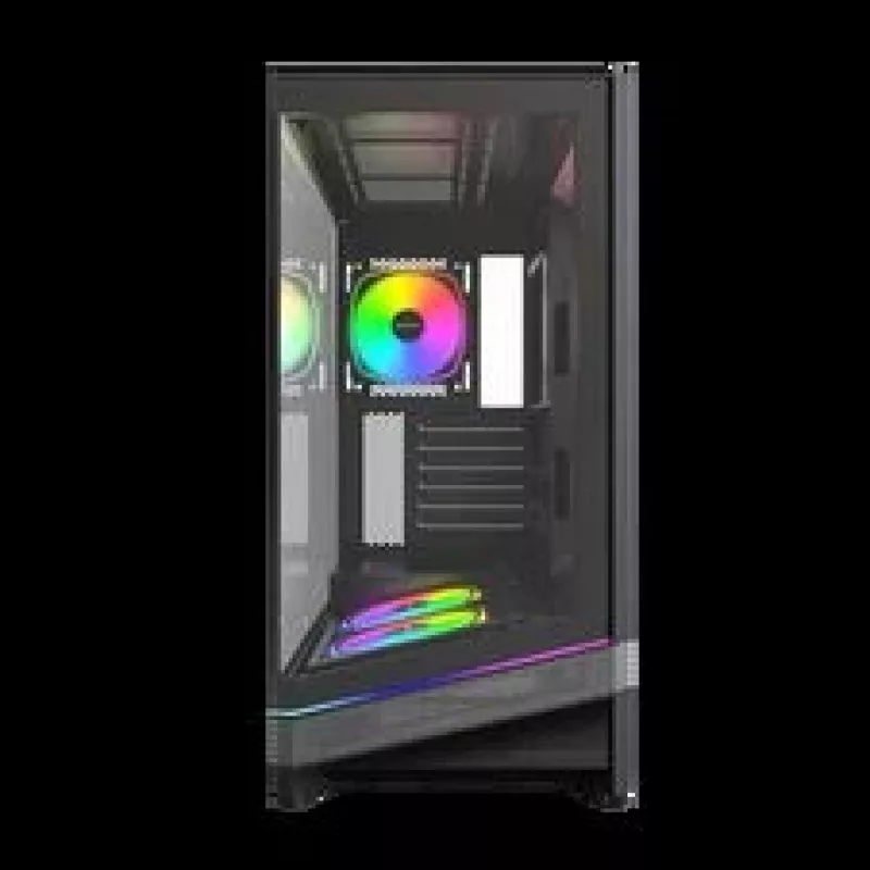 Montech Sky 3 PC-Enclosure, Midi-Tower, ATX, ARGB, Tempered Glass - black