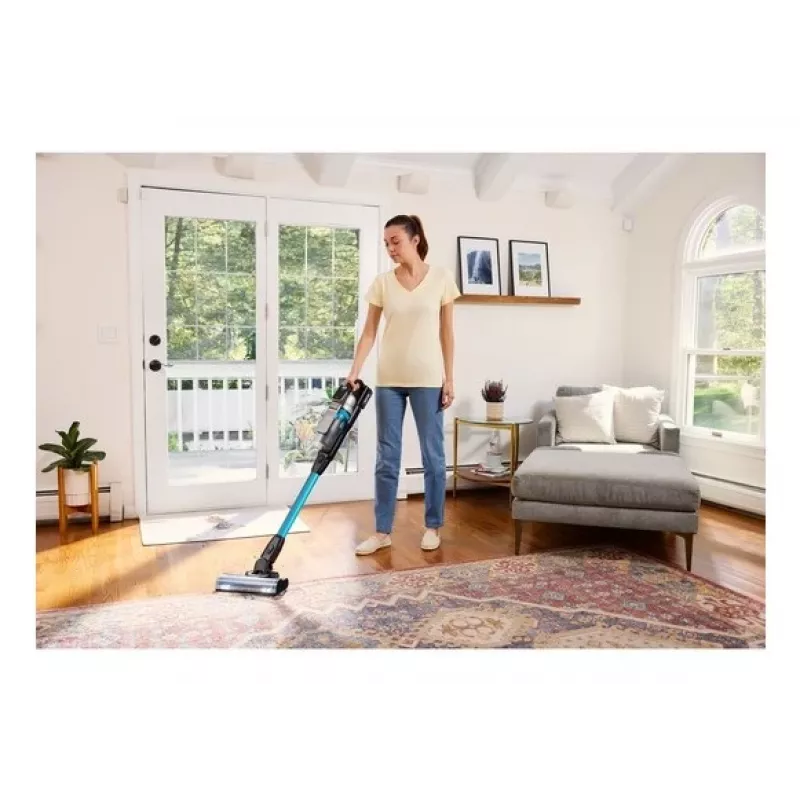 Black & Decker BSV520BRB-QW stick vacuum/electric broom Battery Dry Bagless 0.65 L Blue 2 Ah