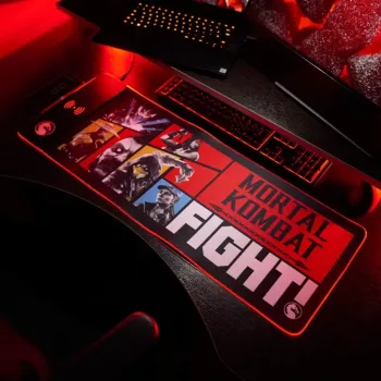 Numskull Mouse Pad Mortal Kombat + wireless Charge 30x80cm