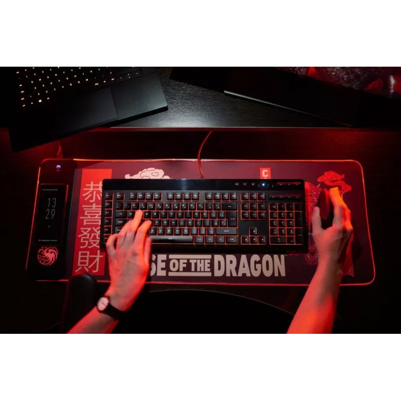 Numskull Mouse Pad House of Dragons + wireless Charge 30x80cm