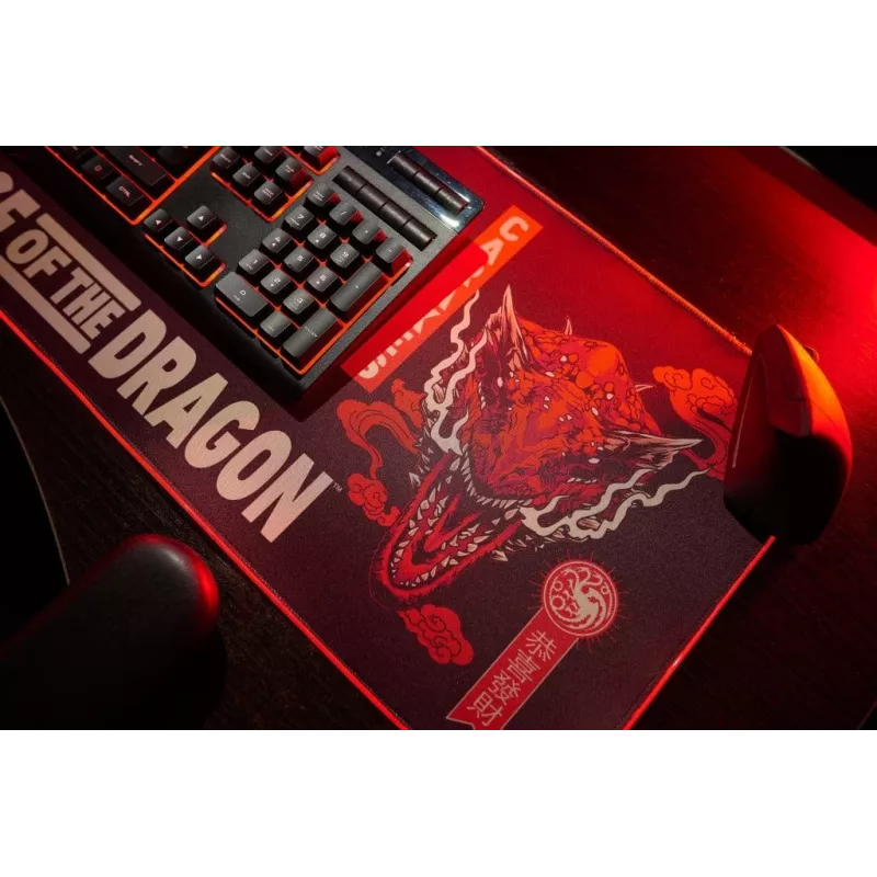 Numskull Mouse Pad House of Dragons + wireless Charge 30x80cm