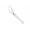 Selfie stick Monopod wired white