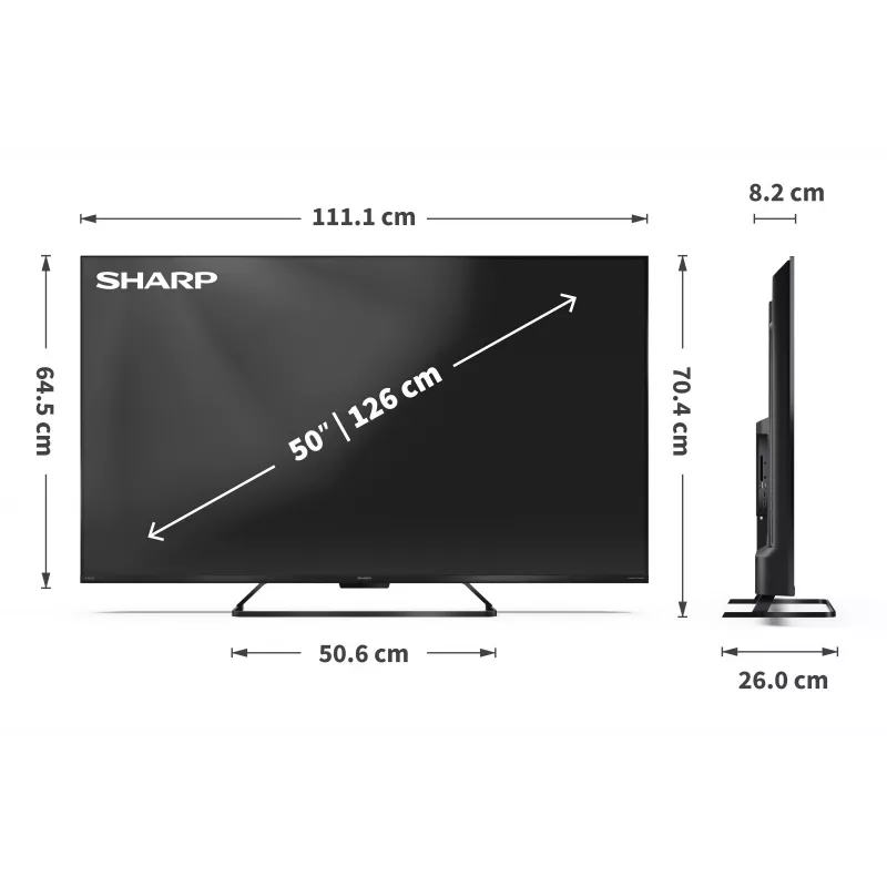 TV QLED 50 inches 50HR8465E