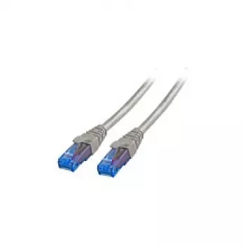 EFB RJ45 Patch Cable Cat.6A U/UTP LSZH Premium 500MHz Grey 15m