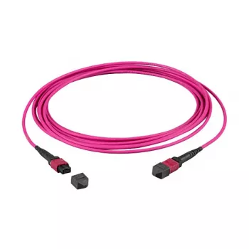 EFB MTP(F)-MTP(F) Patch Cable OM4 36 Fibres Type A LSZH heather violet 20m