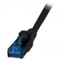 EFB RJ45 Patch Cable Cat.6A U/UTP LSZH Premium 500MHz black 7,5m
