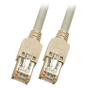 EFB RJ45 Patch Cable Cat.5e F/UTP LSZH Draka UC300 TM11 Grey 0,25m