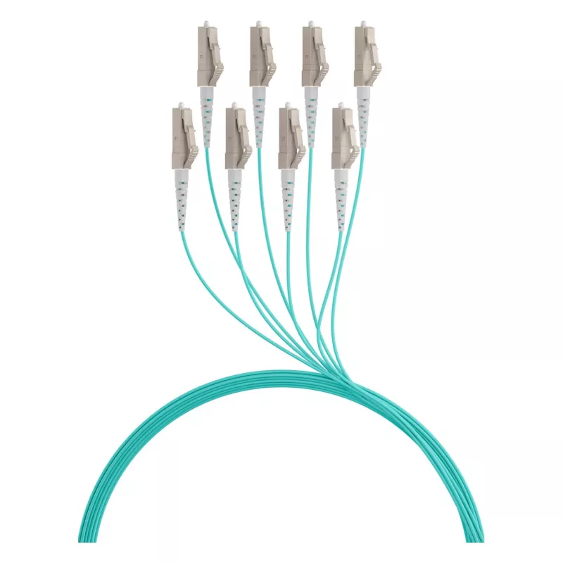 EFB Trunk Cable U-DQ(ZN)BH OM3 8G (1x8) LC-LC 200m Dca LSZH