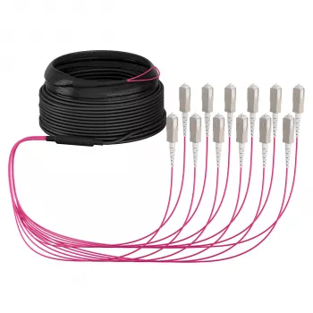 EFB Trunk Cable U-DQ(ZN)BH OM4 12G (1x12) SC-SC 40m Dca LSZH