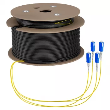 EFB Trunk Cable U-DQ(ZN)BH OS2 4E (1x4) SC-SC 70m Dca LSZH G657A1
