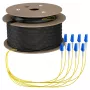 EFB Trunk Cable U-DQ(ZN)BH OS2 8E (1x8) LC-LC 170m Dca LSZH G657A1