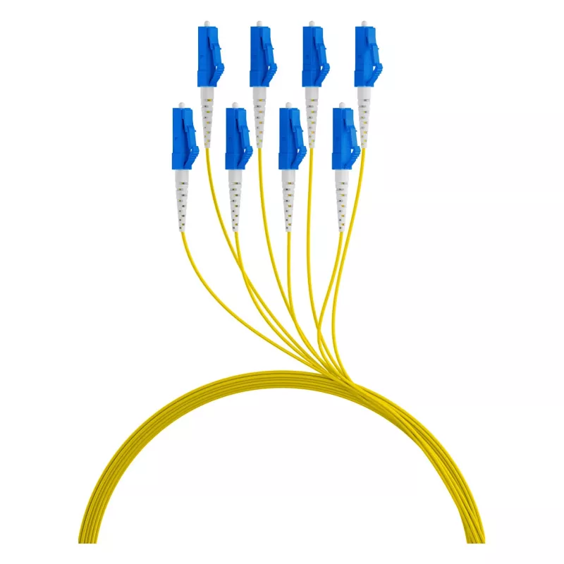 EFB Trunk Cable U-DQ(ZN)BH OS2 8E (1x8) LC-LC 170m Dca LSZH G657A1