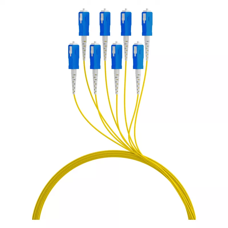 EFB Trunk Cable U-DQ(ZN)BH OS2 8E (1x8) SC-SC 130m Dca LSZH G657A1