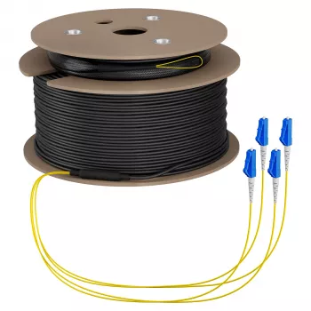 EFB Trunk Cable U-DQ(ZN)BH OS2 4E (1x4) LC-LC 180m Dca LSZH G657A1