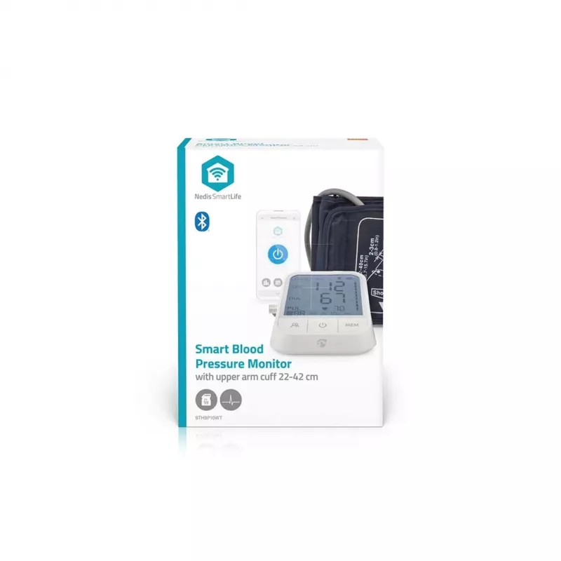blood pressure monitor Nedis SmartLife BTHBP10WT LCD 22-42cm