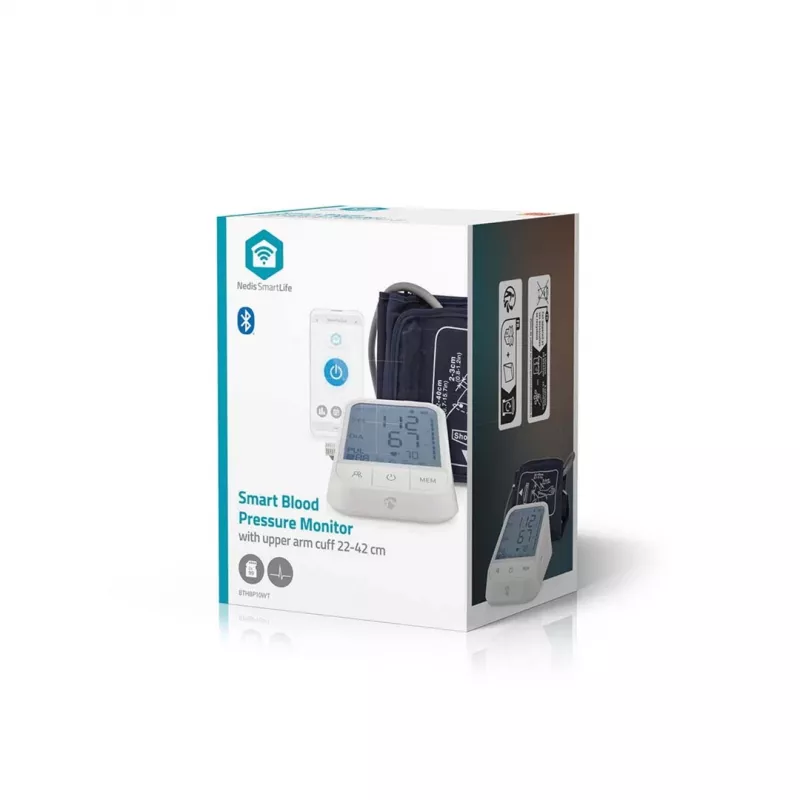 blood pressure monitor Nedis SmartLife BTHBP10WT LCD 22-42cm