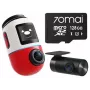 Dash Camera 70mai X800 Omni 4K/GPS/WiFi Dual Red + Card SD 70mai 128GB