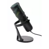 Deltaco Gaming RGB Streaming Microphone black