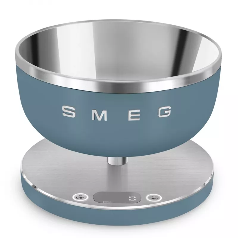 Smeg K?chenwaage dig. KSC01SBMWW, max. 5kg, Storm Blue