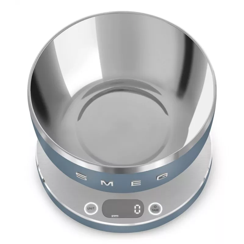 Smeg K?chenwaage dig. KSC01SBMWW, max. 5kg, Storm Blue