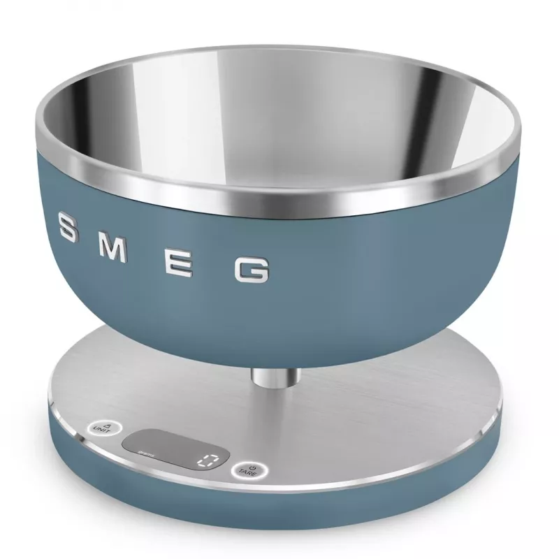 Smeg K?chenwaage dig. KSC01SBMWW, max. 5kg, Storm Blue