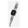 NOMAD Stratos Band - titanium bracelet for Apple Watch 49mm with FKM (natural titanium, black FKM)