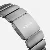 NOMAD Stratos Band - titanium bracelet for Apple Watch 49mm with FKM (natural titanium, black FKM)