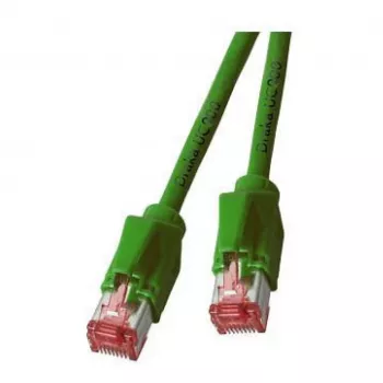 EFB RJ45 Patch Cable Cat.6A S/FTP LSZH Draka UC900 TM21 grn 0,25m
