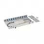 EFB Spleibox gr extendable LC/APC OS2 12xPigtails abgesetzt & 6xDuplex-Coupling
