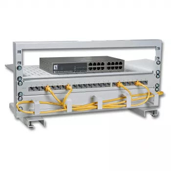 EFB 19 4HE Mini Network Stand, RAL7035