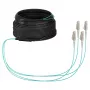 EFB Trunk Cable U-DQ(ZN)BH OM3 4G (1x4) LC-LC 40m Dca LSZH