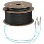 EFB Trunk Cable U-DQ(ZN)BH OM3 4G (1x4) LC-LC 80m Dca LSZH