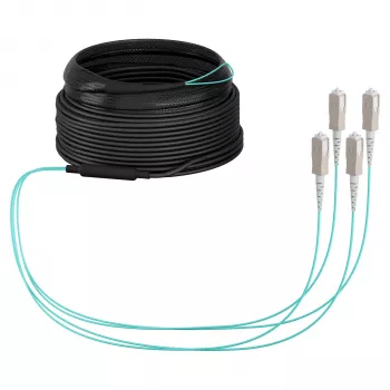 EFB Trunk Cable U-DQ(ZN)BH OM3 4G (1x4) SC-SC 20m Dca LSZH
