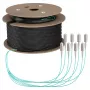 EFB Trunk Cable U-DQ(ZN)BH OM3 8G (1x8) SC-SC 150m Dca LSZH