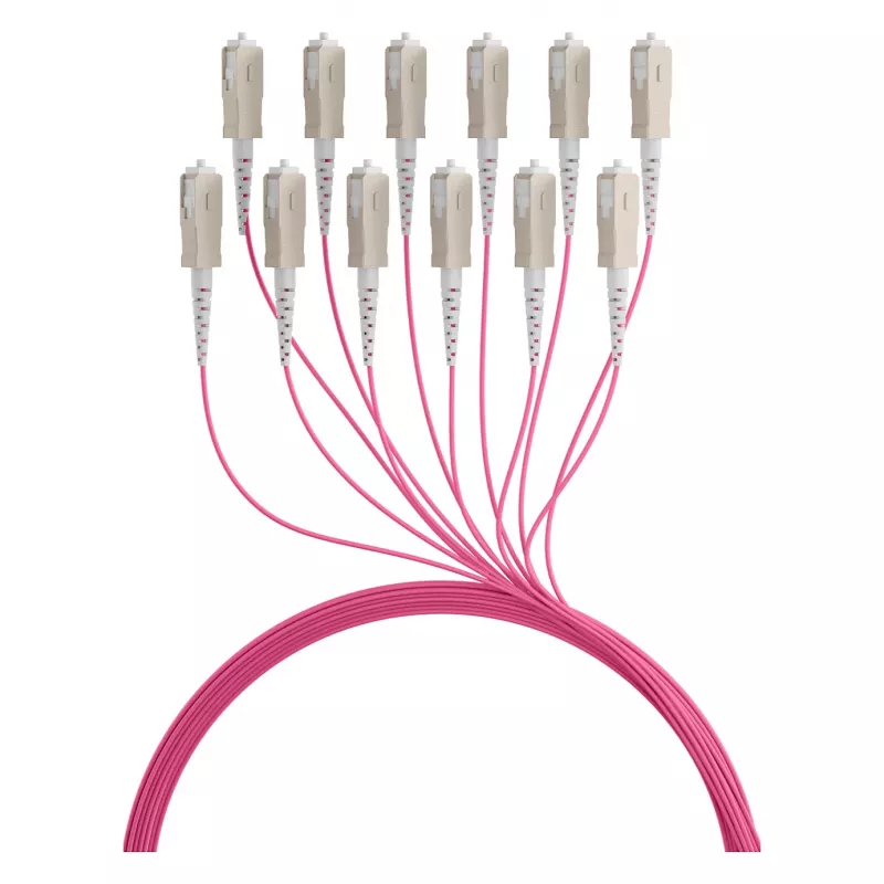 EFB Trunk Cable U-DQ(ZN)BH OM4 12G (1x12) SC-SC 60m Dca LSZH
