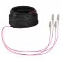 EFB Trunk Cable U-DQ(ZN)BH OM4 4G (1x4) LC-LC 10m Dca LSZH