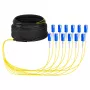EFB Trunk Cable U-DQ(ZN)BH OS2 12E (1x12) SC-SC 20m Dca LSZH G657A1