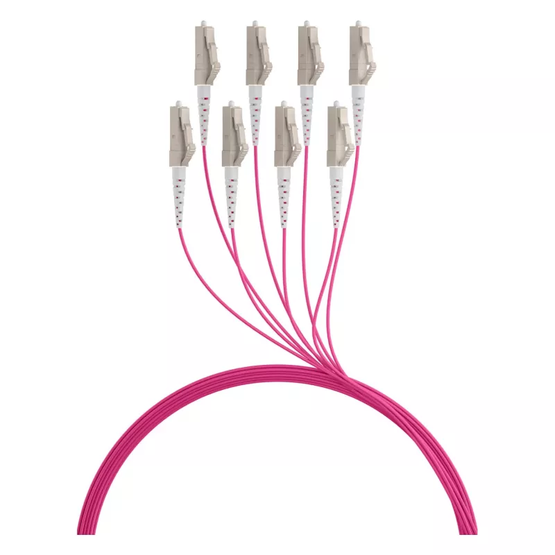 EFB Trunk Cable U-DQ(ZN)BH OM4 8G (1x8) LC-LC 190m Dca LSZH