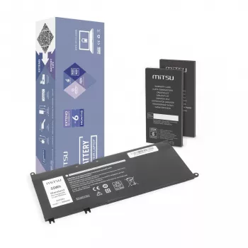 Battery for Dell Inspiron 15 5587, 7588 3600 mAh (55 Wh) 15.2 Volt