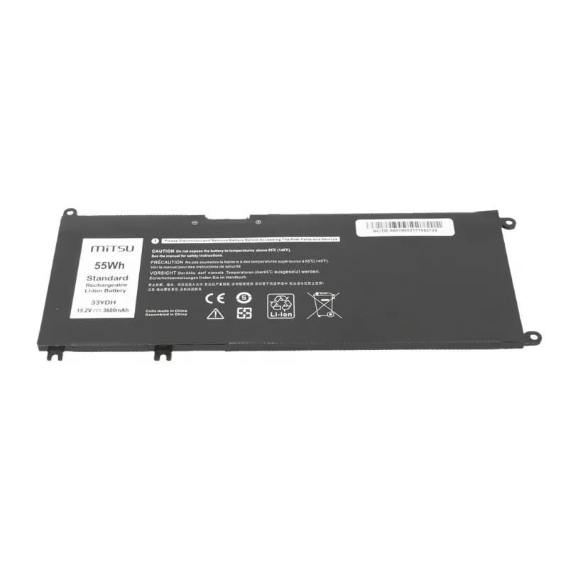 Battery for Dell Inspiron 15 5587, 7588 3600 mAh (55 Wh) 15.2 Volt