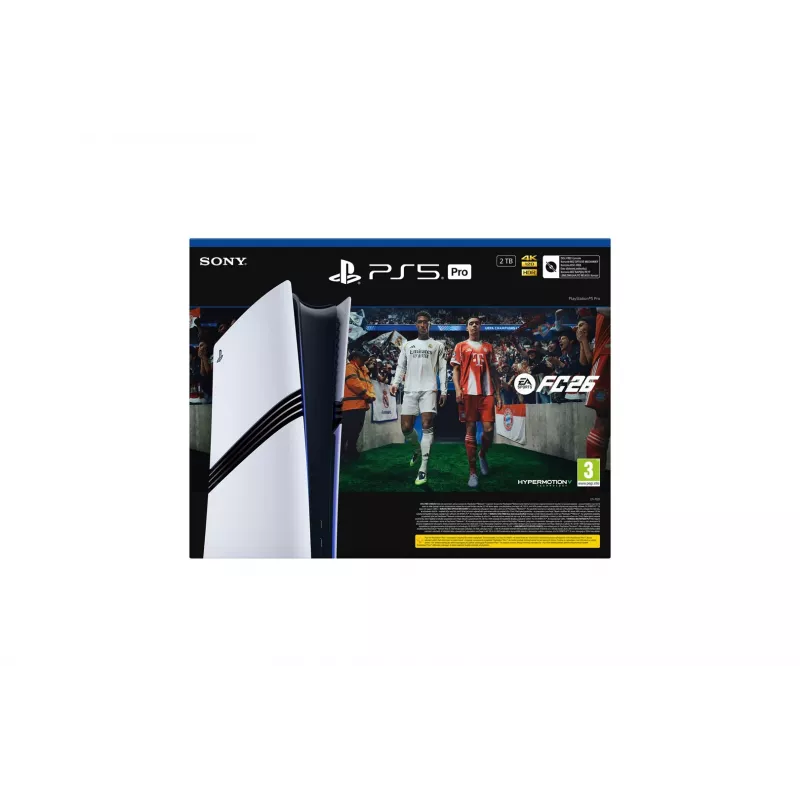 Sony Playstation 5 Pro FC26 Bundle 2 TB Wi-Fi Black, White