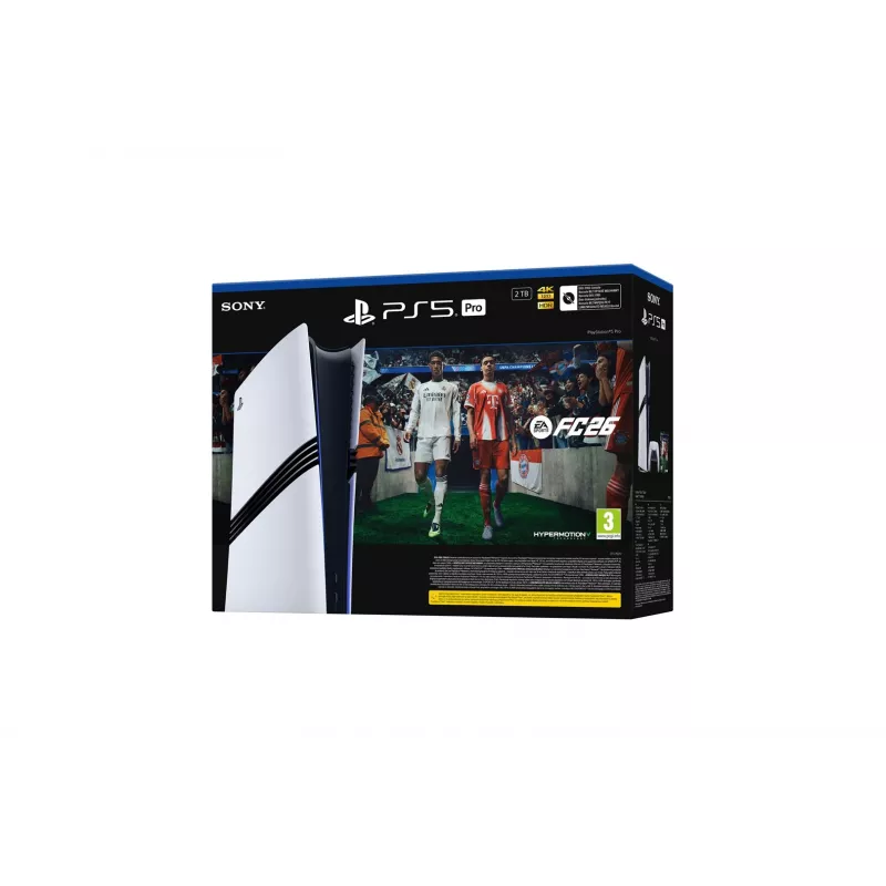 Sony Playstation 5 Pro FC26 Bundle 2 TB Wi-Fi Black, White