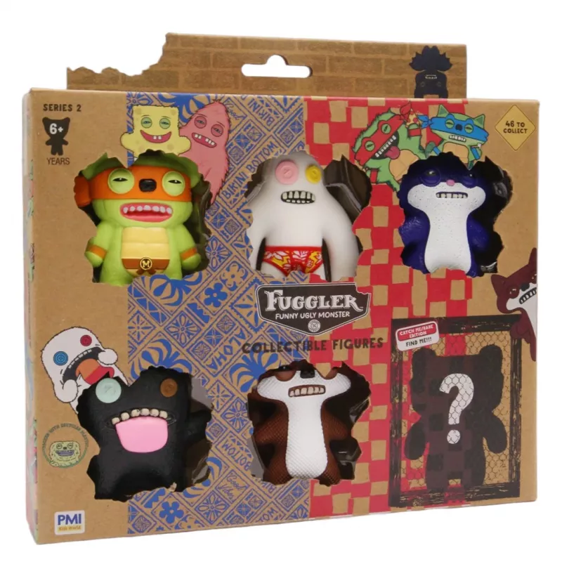 Fuggler S2 Figures - 6 Pack Deluxe Box (Assortment)