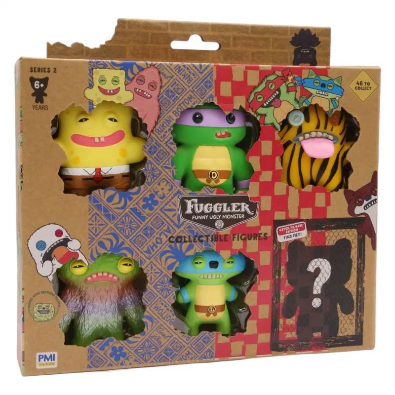 Fuggler S2 Figures - 6 Pack Deluxe Box (Assortment)